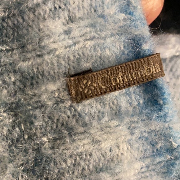 COLUMBIA  Zip Front Ombre Stripe Sweater - Picture 7 of 9